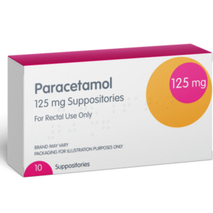 Paracetamol 125mg Suppositories