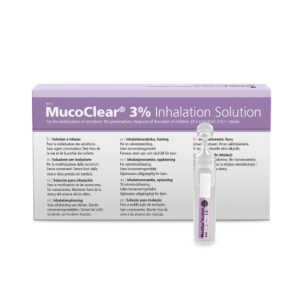 MucoClear 3% Hypertonic Saline Inhalation Solution - 20 x 4ml